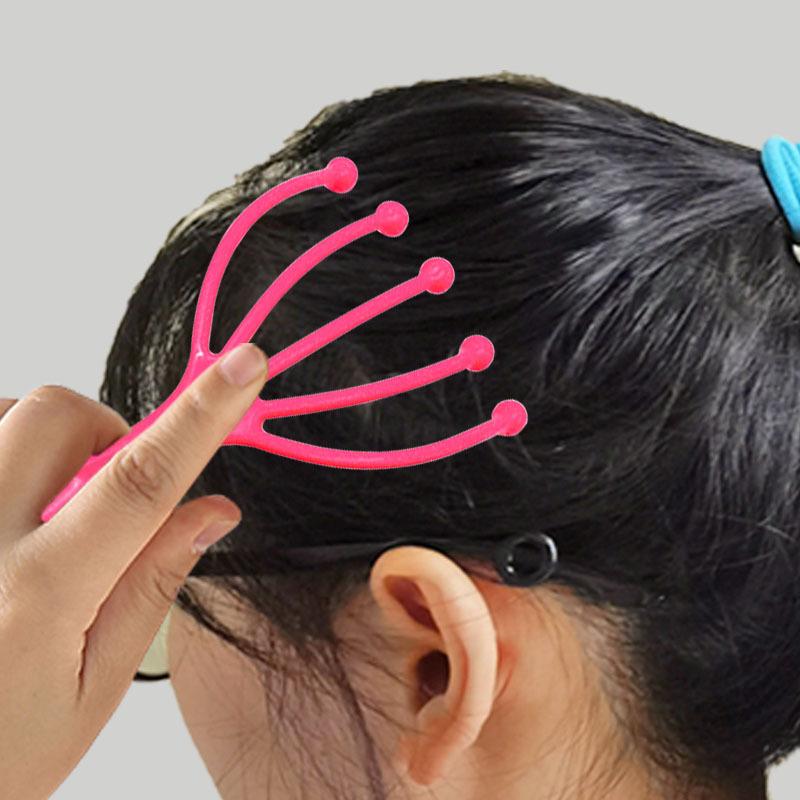 five-claw head massager ball head massage tingler scalp massager scratching device head scratching tool wholesale