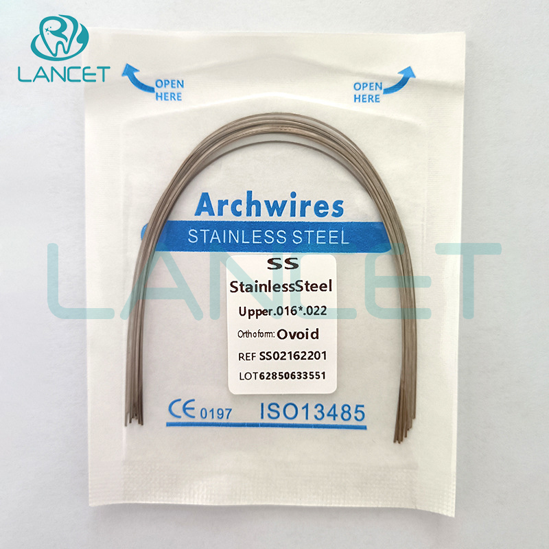 牙科口腔材料不锈钢矫形丝正畸矫形丝卵圆形丝