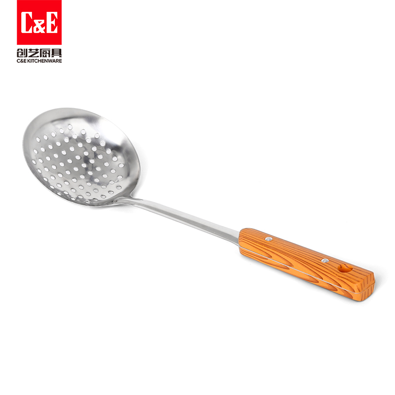 C&E Creative's new stainless steel spatulas, soup spoons, strainers, rice spoons, non-stick stir-frying spatulas, for kitchen and household use Specification image