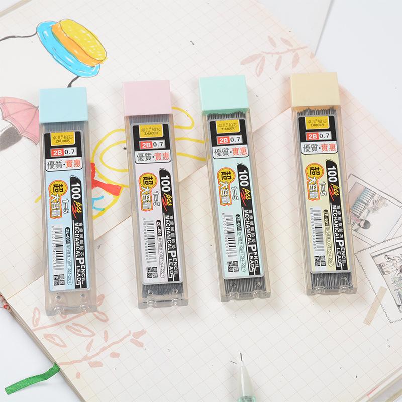 mechanical pencil replacement lead super large capacity 2b pencil refill 0.50.7 mechanical pencil lead student stationery wholesale Application Scenario