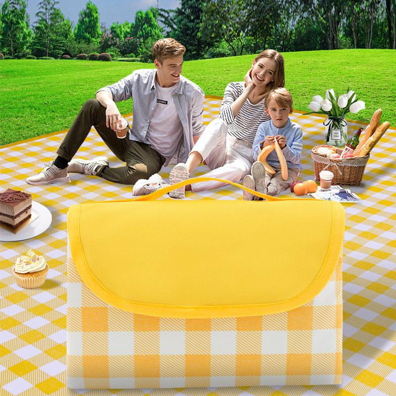 picnic mat outdoor outing picnic blanket grassland mat camping moisture-proof tent floor mat beach picnic pad picnic mat wholesale