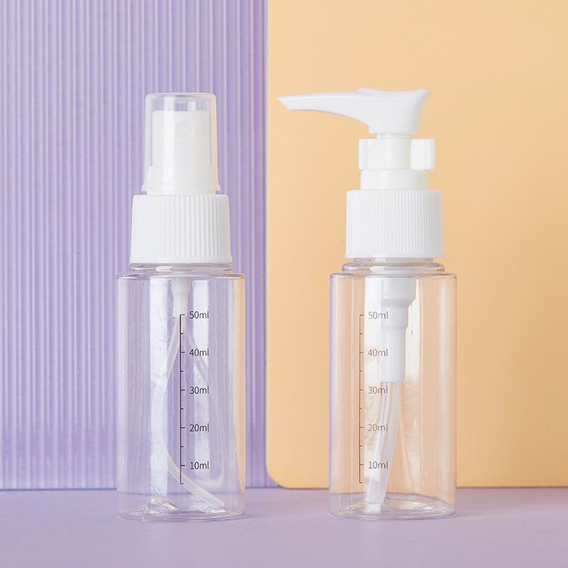 simple pet spray bottle liquid pump travel travel portable toner sub-bottle fine mist spray bottle spray bottle cosmetics pump bottle