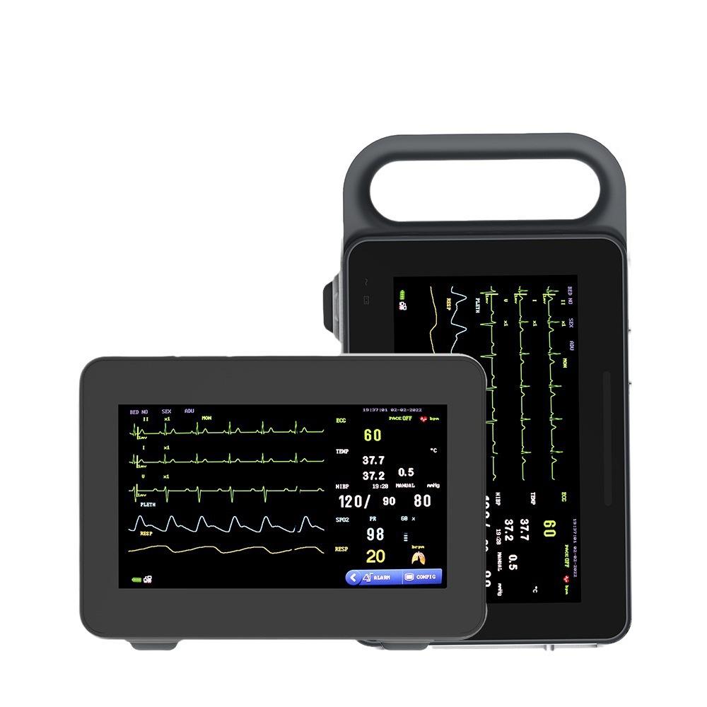 cross-border export monitor medical wireless transfer portable ecg monitor with battery