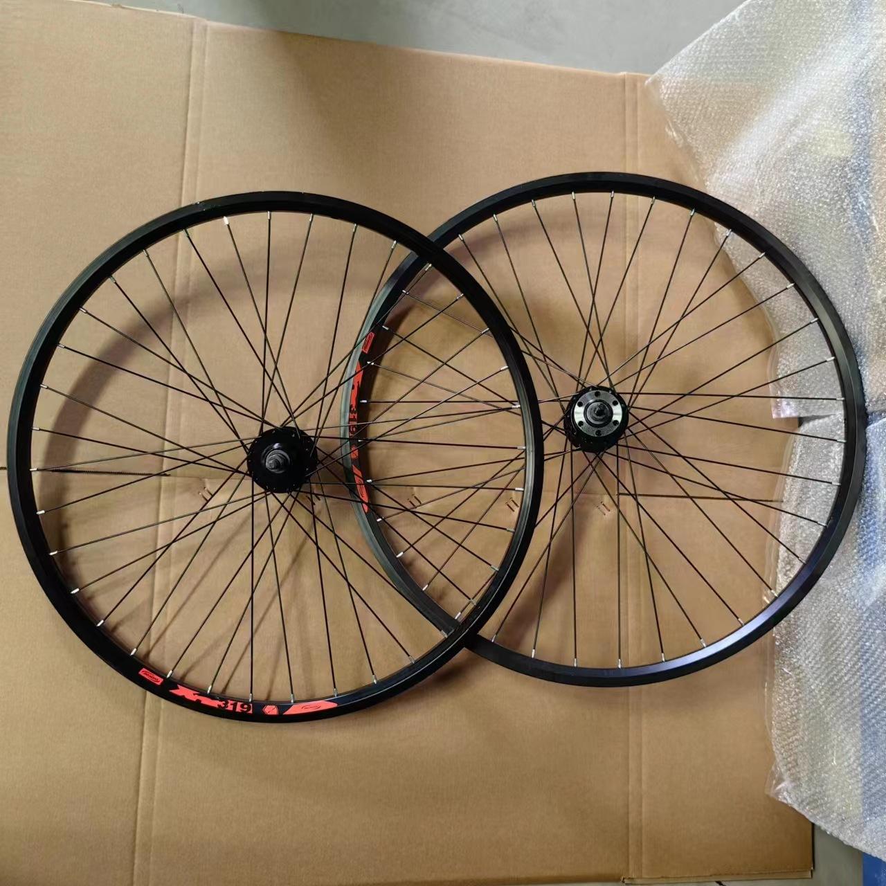 mountain bike wheel set 26-inch spinning ring 24-inch 27.5-inch wheel bearing quick release flower-drum-axis ultra-light wheel hub Specification drawing