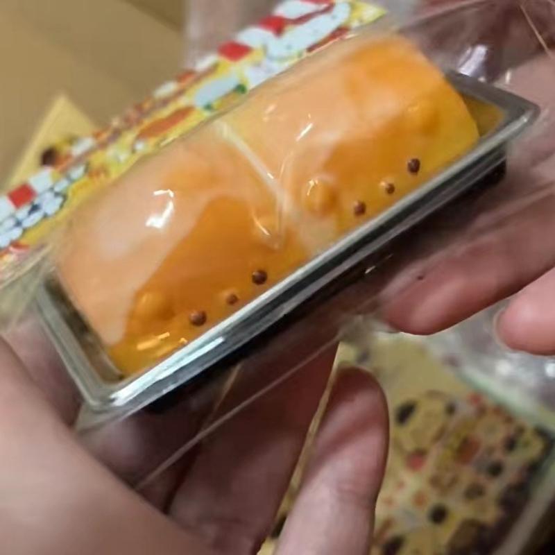 Bear Two-Piece Bread Squeezing Toy Mold Manual Turnover Mold Edible Silicon Mold Epoxy in Sto Now Released Specification drawing