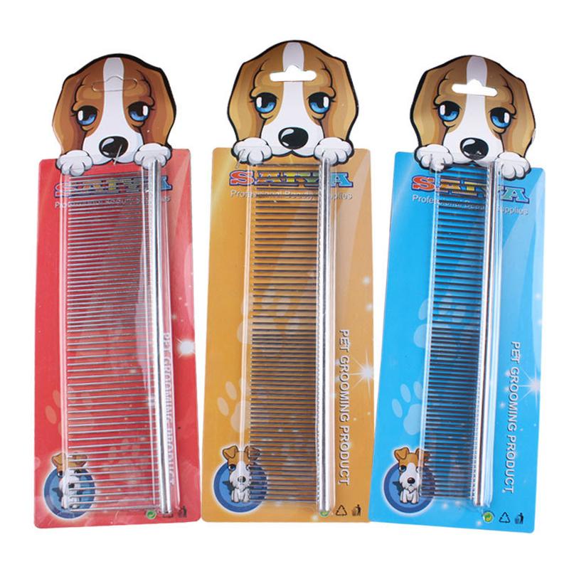 pet comb pet dog grooming comb for vip pet dog stainless steel row comb dog row comb