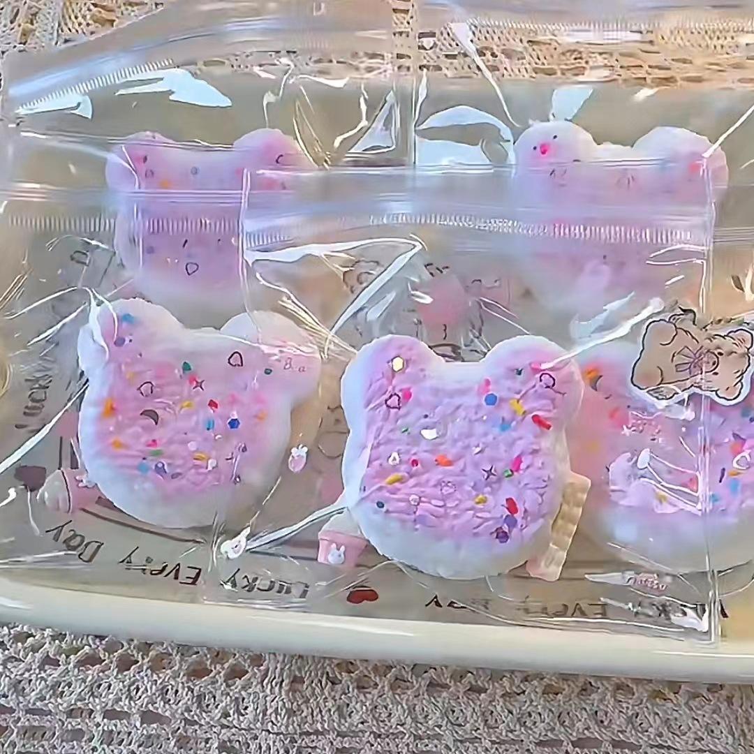 Bear Rice Ball Squeezing Toy Silicone Mold Hand-Turned Mold Can Be Squeezing Toy in Sto Now Released details Picture