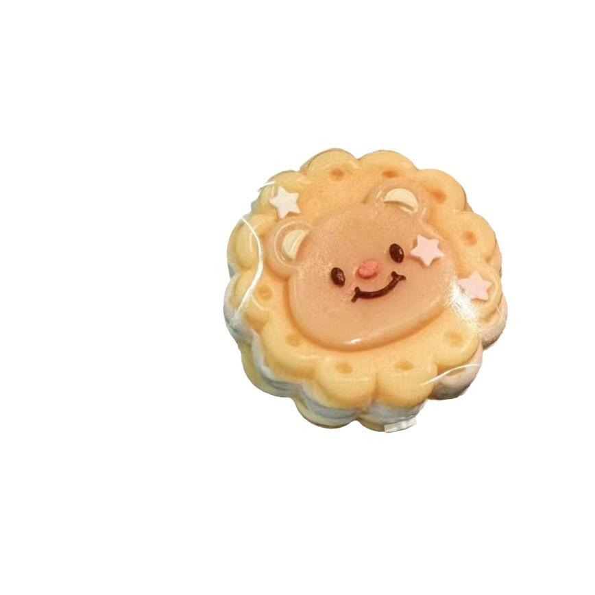 Bear Sandwich Biscuits Squeezing Toy Silicone Mold Hand-Turned Mold Can Be Squeezing Toy in Sto Now Released Item Picture