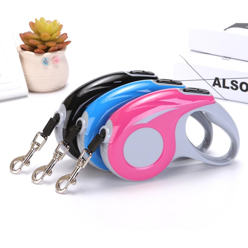 household traction rope pet retractable automatic tractor dog chain retractable traction belt dog walking rope pet supplies