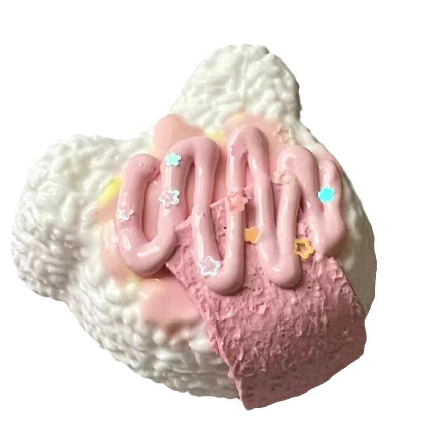Bear Rice Ball Squeezing Toy Silicone Mold Hand-Turned Mold Can Be Squeezing Toy in Sto Now Released Item Picture