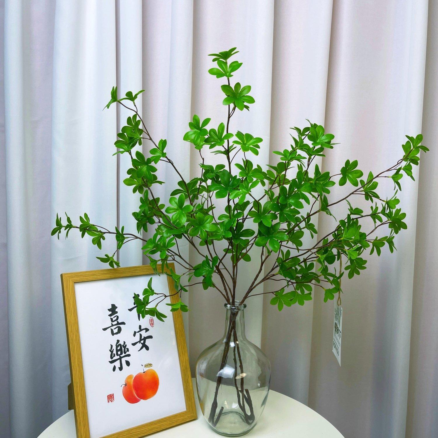 Hand-Feeling Bell Simulation Green Plant Bell Plant Nordic Style Artificial/Fake Flower Ornaments Living Room and Dining Table Decoration details Picture