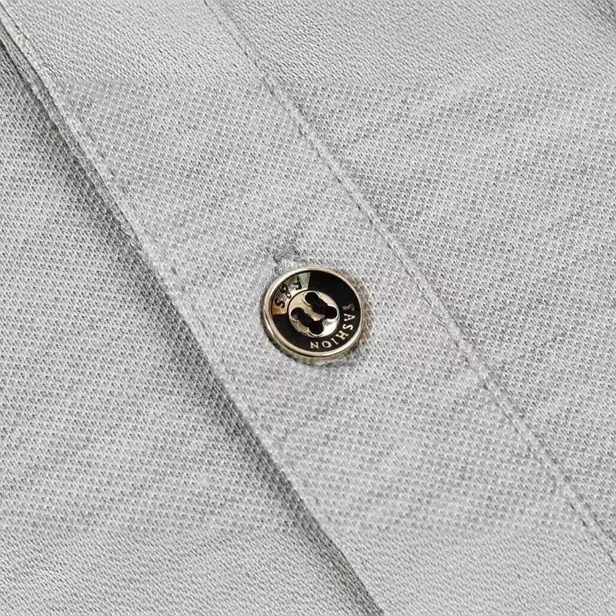 customized summer xinjiang cotton business t-shirt men's lapel short sleeve  shirt wholesale enterprise group work clothes print and embroidery l Application Scenario