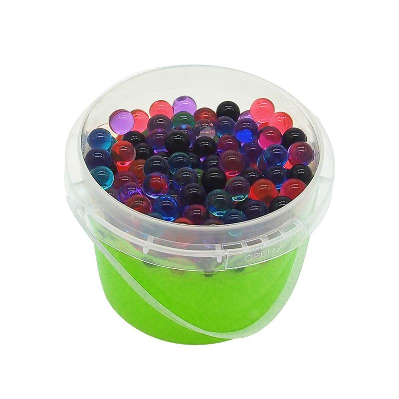 cross-border water beads absorbent beads slime crystal mud slim colored clay plasticene sand skin glue jelly mud decompression details Picture