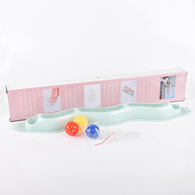 window sill toy  track ball wave type with ball  toy table tennis mint ball bell ball interactive Item Picture
