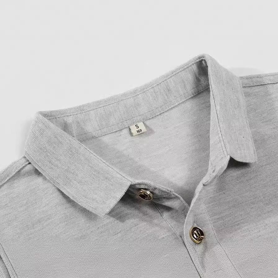 customized summer xinjiang cotton business t-shirt men's lapel short sleeve  shirt wholesale enterprise group work clothes print and embroidery l Specification drawing