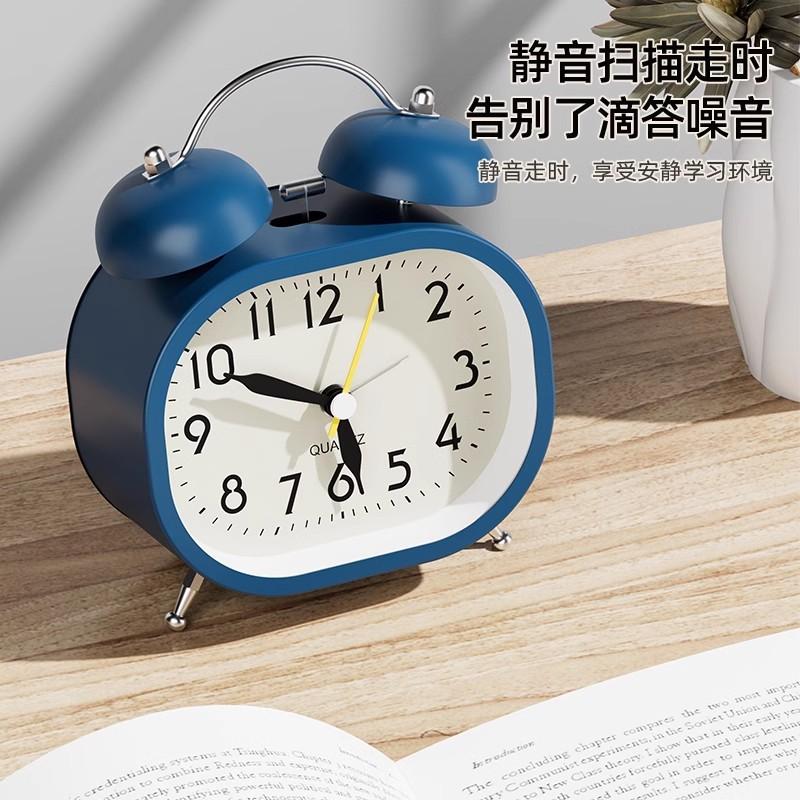 metal alarm clock student children special bell little alarm clock cartoon mechanical clock creative table clock ornaments Specification drawing