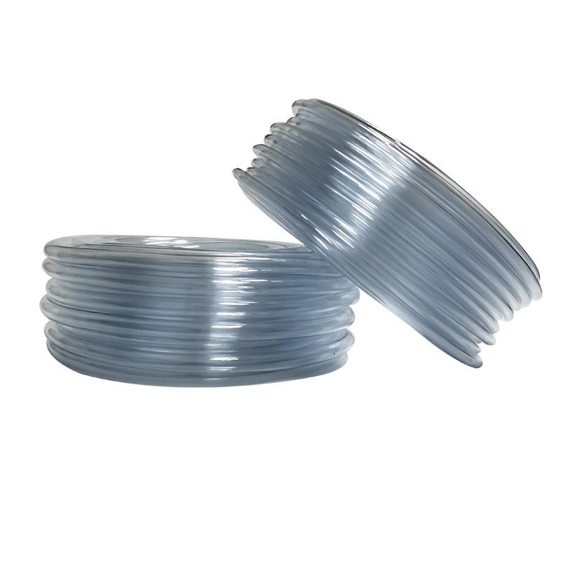 free shipping pvc transparent hose cold-proof wear-resistant durable spirit level fish tank water pipe protection wire plastic hose Item Picture