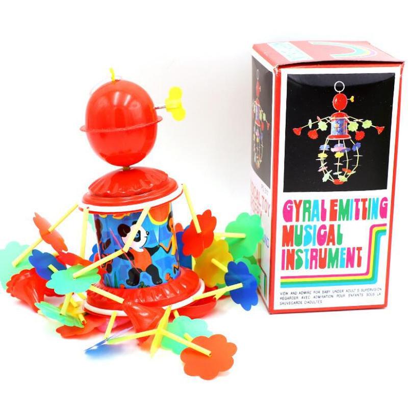 educational spinning rotary table baby toy wind chimes electric bed bell baby intelligence winding hanging piano wind-up toy full figure