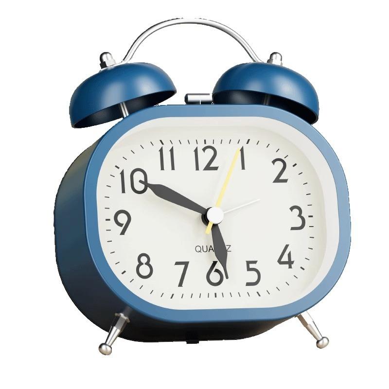 metal alarm clock student children special bell little alarm clock cartoon mechanical clock creative table clock ornaments Item Picture