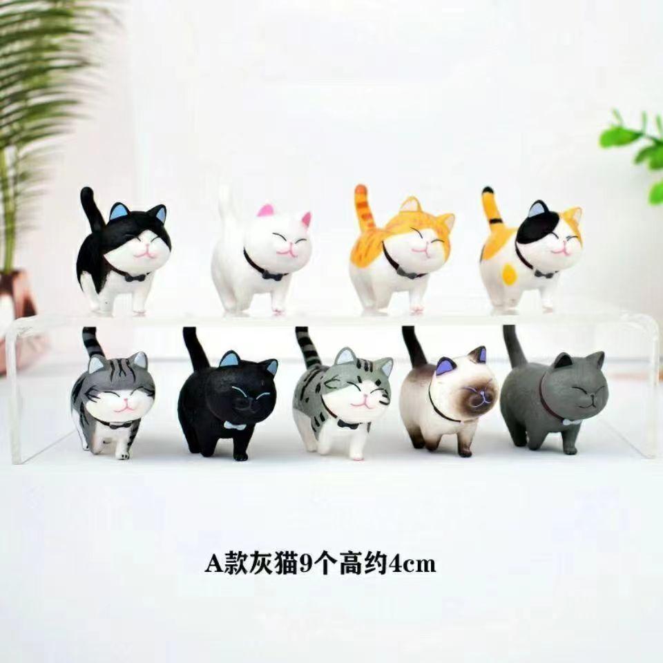 9 chi's sweet cat decoration doll creative table decoration cartoon bell cat hand-made doll wanghong mall decorations details Picture