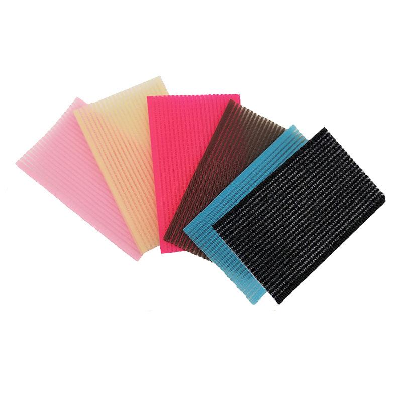 color hair fringe grip stabilizer pad hair band magic bang sticker beauty magic head hair fringe grip stabilizer pad hook and loop fasteners hair band broken hair finishing Specification drawing