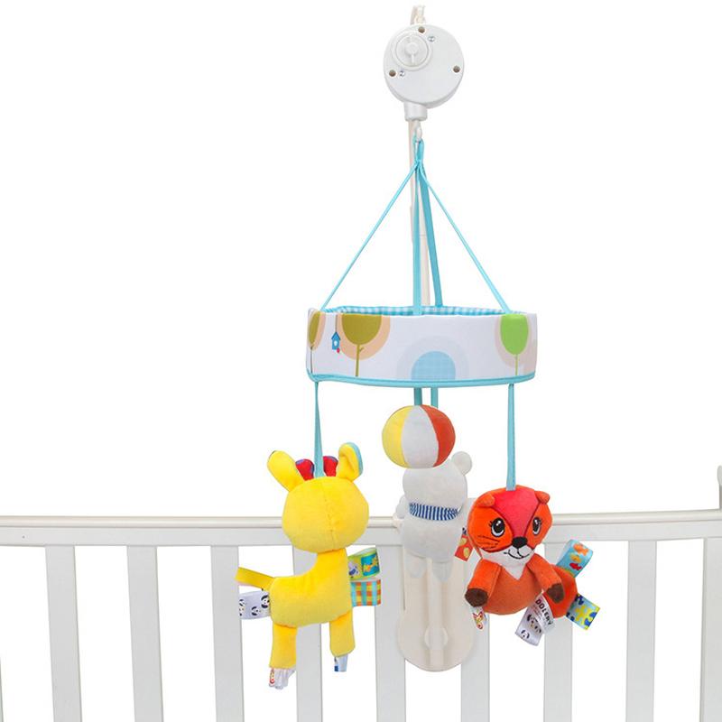 animal ball music bed bell crib clip bell music box rotary table toy Application Scenario