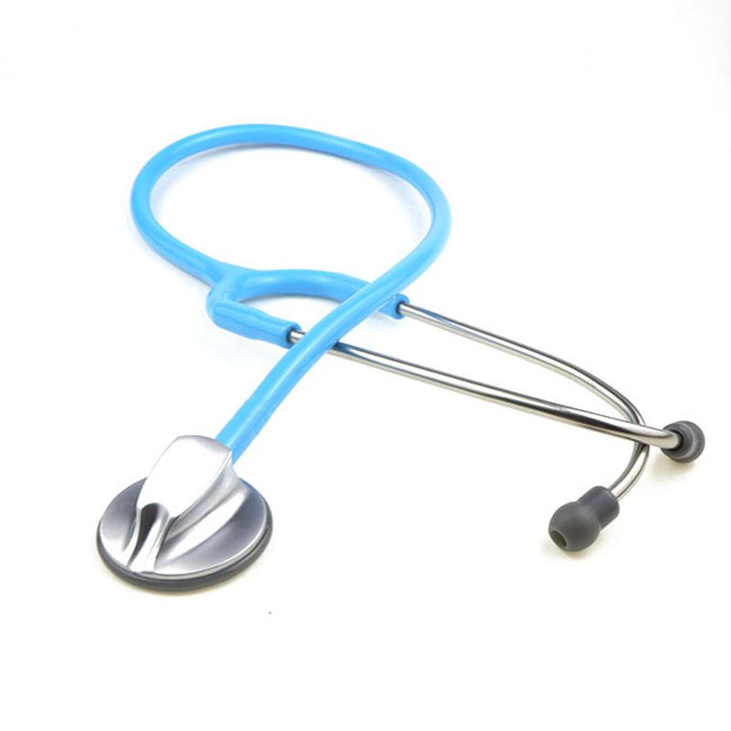 luxury matte stethoscope silver shell stethoscope single-sided stethoscope single tube stethoscope stethoscope