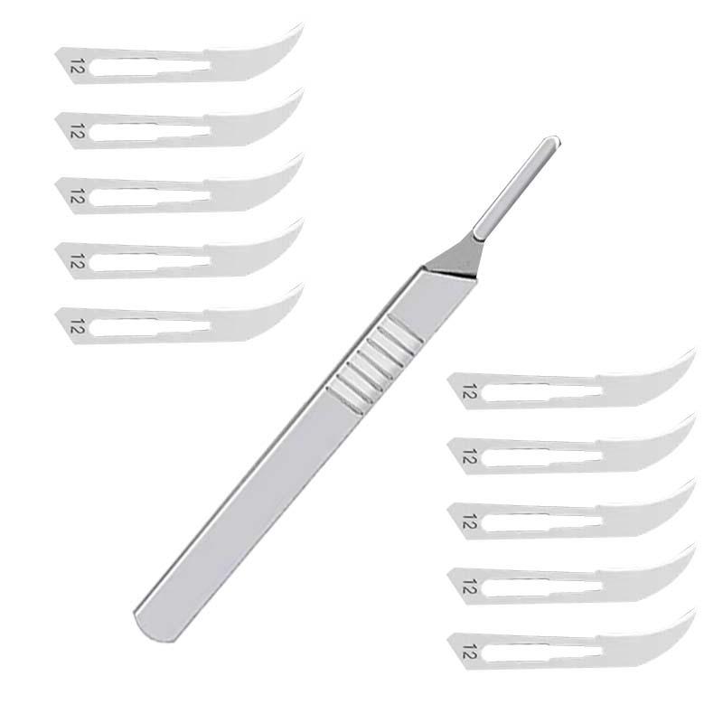 surgical blade 11 no. 23 wholesale graver scalpel handle veterinary practice scalpel 3 4 surgical knife holder Specification drawing