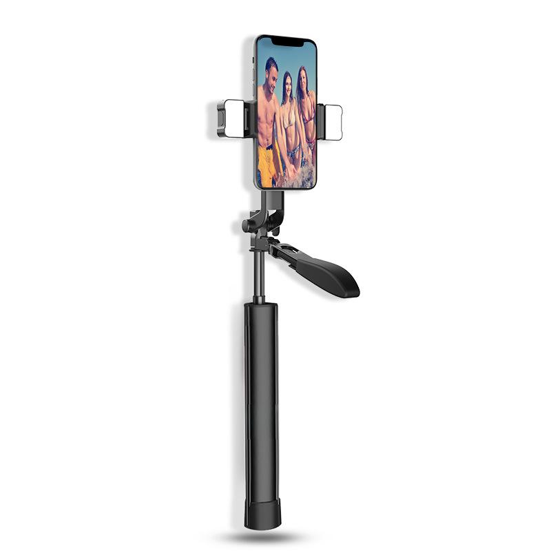 mobile phone bluetooth selfie stick wholesale double fill light handheld stabilizer landing stick live support tripod Item Picture