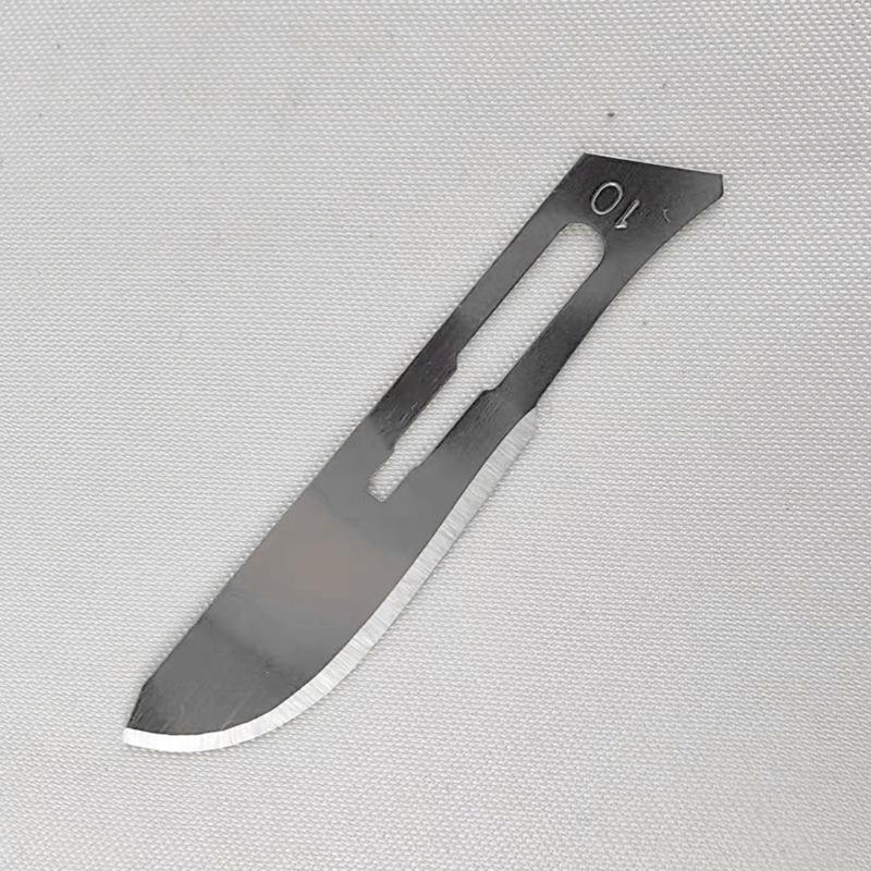 disposable medical carbon steel surgical blade hospital skin removal blade surgical skin grafting knife details Picture