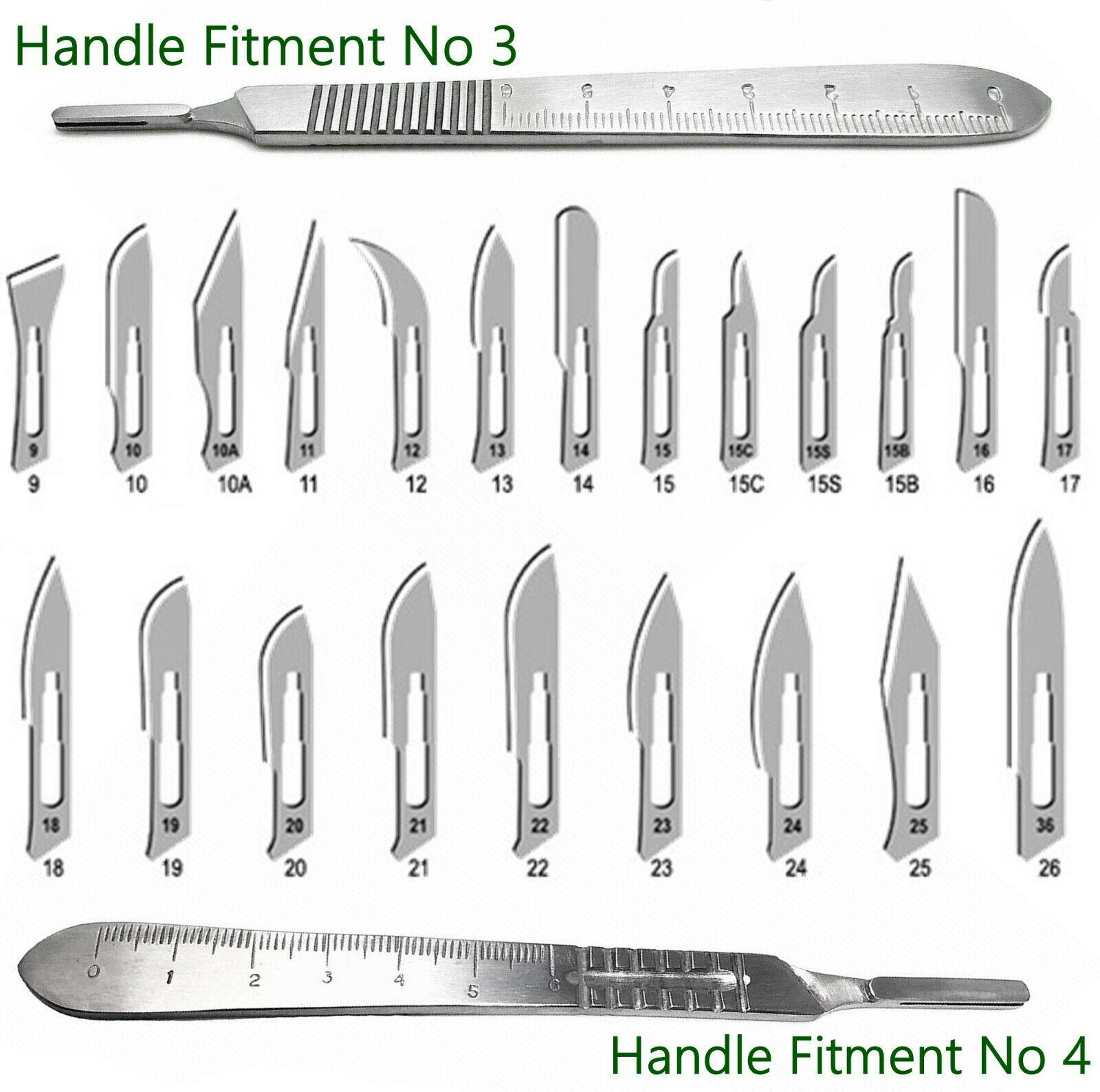 surgical blade art carving repair film repair home doctor veterinary use 10-25 full size super hard material full figure