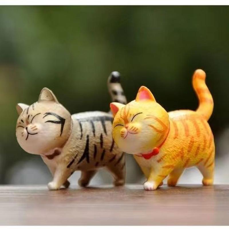 9 chi's sweet cat decoration doll creative table decoration cartoon bell cat hand-made doll wanghong mall decorations Application Scenario