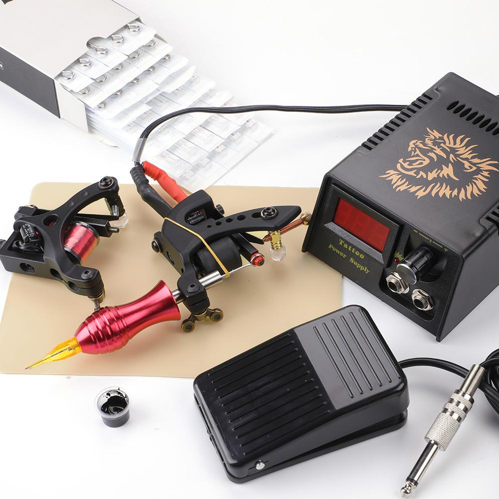 cross-border tattoo machine power switch mobile mini lcd digital display power stabilizer professional tattoo material Specification drawing
