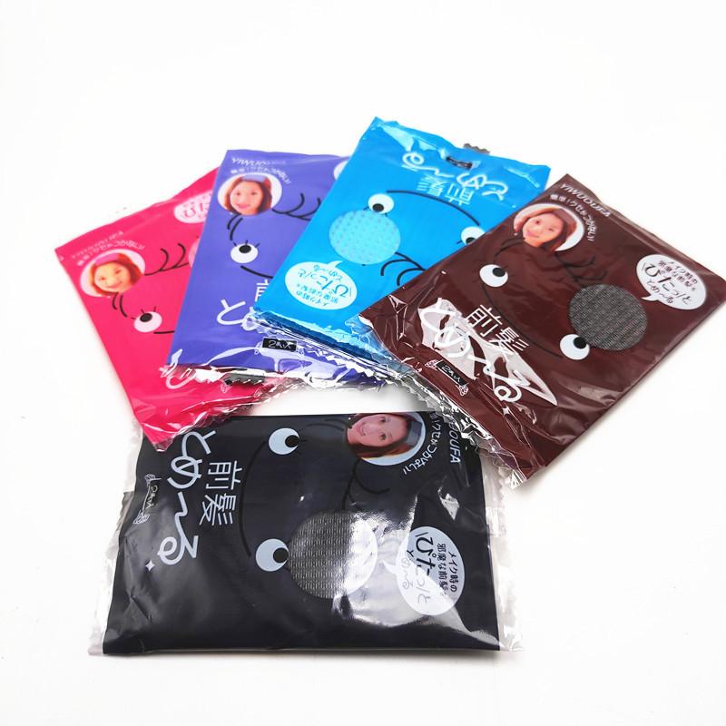 korean style bangs post magic post bangs fixed hair fringe grip stabilizer pad bang sticker bang post cropped hair fastener hair fringe grip stabilizer pad hair accessories small gift Item Picture