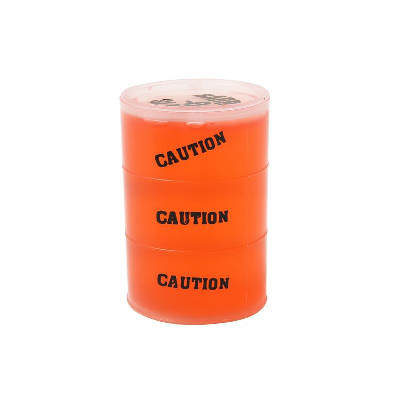 sand skin glue in stock children's fun decompression toy oil drum sand skin glue crystal mud low boron nasal gel slime Application Scenario
