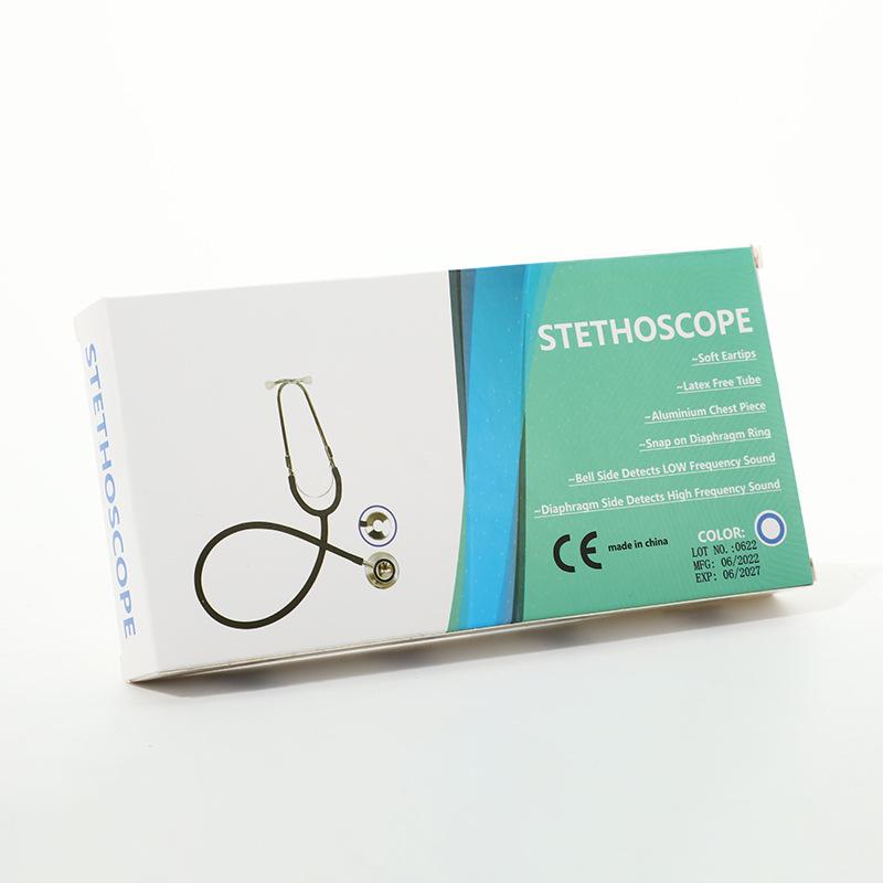 manufacturer's stethoscope children's stethoscope doctor stethoscope frequency conversion stainless steel stethoscope