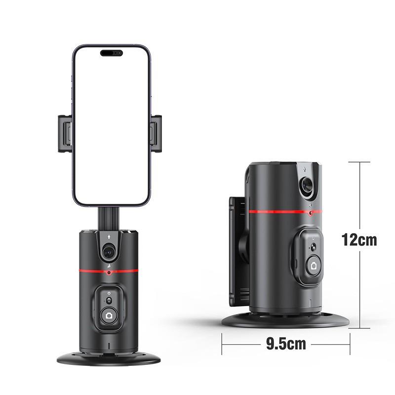 smart follow-up head stabilizer selfie live 360 ° face tracking anti-shake mobile phone holder handheld shooting Item Picture