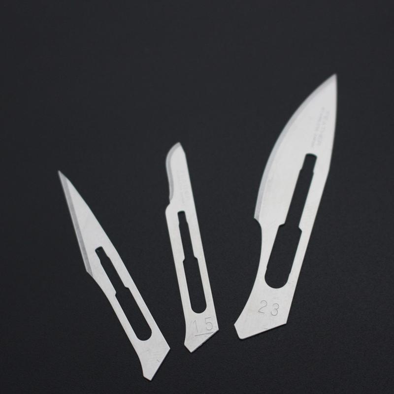 Japanese Feather Blade Original Feile Brand 11 15 No. 23 Feather Stainless Steel Surgical Blade Specification drawing