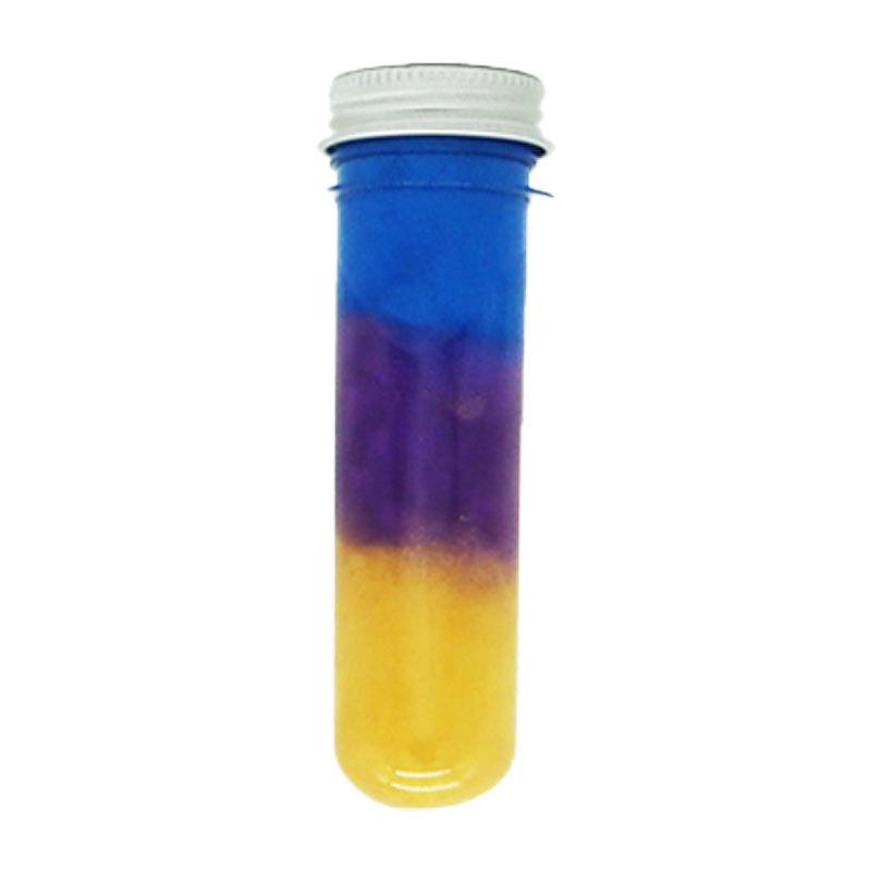 test tube pearlescent slime colorful crystal mud sand skin glue colored clay puzzle decompression toy non-stick hand Item Picture