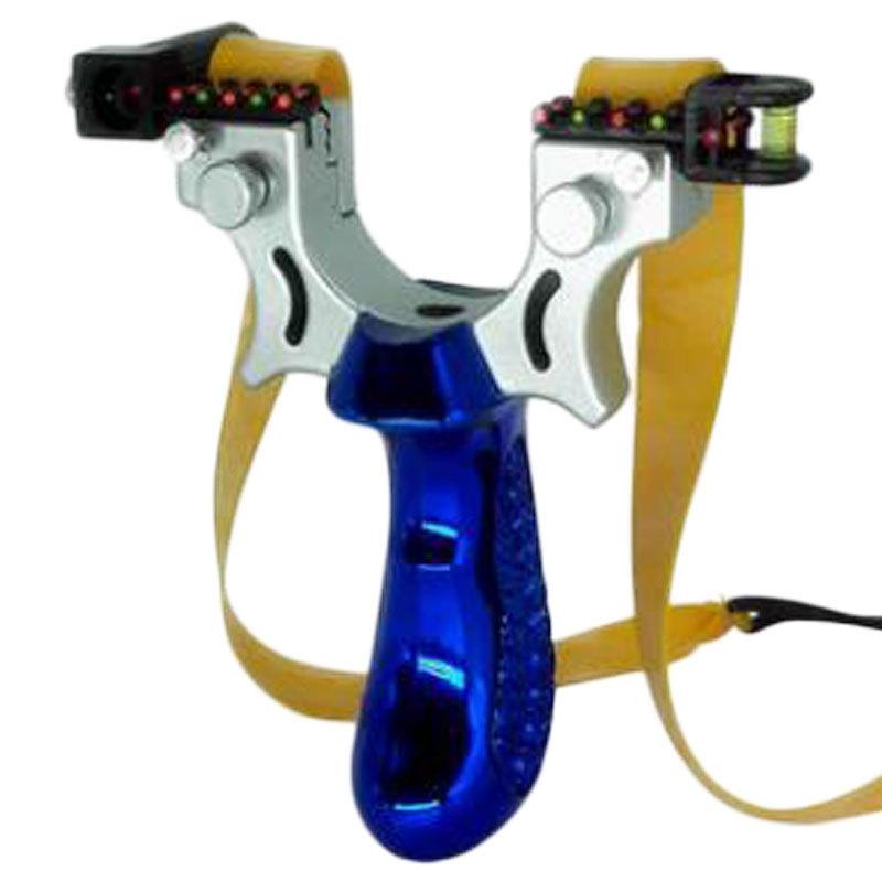 outdoor sports red dot laser infrared level aiming fast pressure clip flat rubber band slingshot manufacturer supply