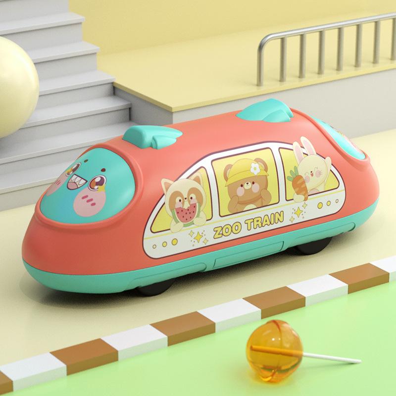 car toy boy's high-speed train two-way warrior train children's car inertia toy 1-3 years old baby Application Scenario