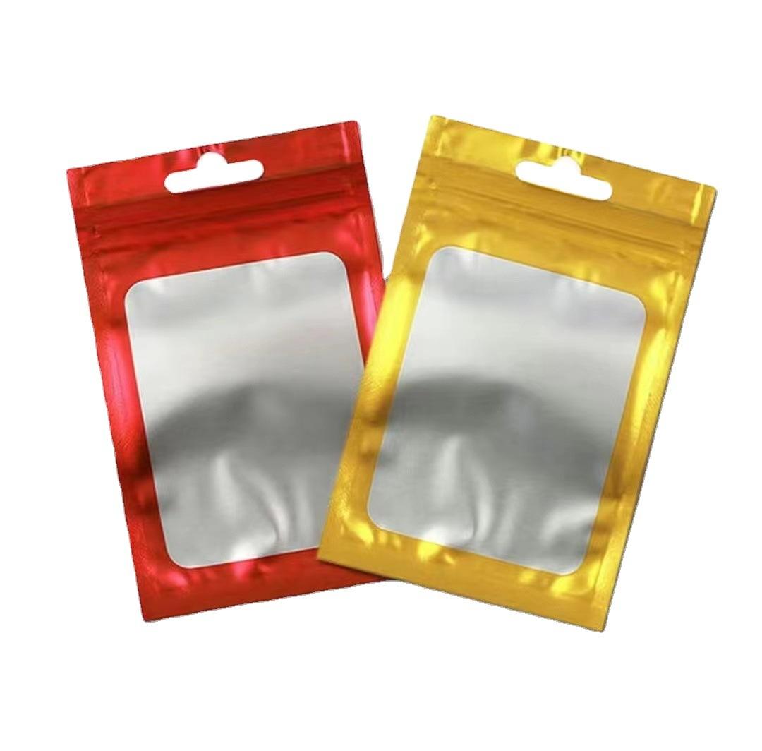 ziplock bag zipper bag yin and yang bone bag universal packaging bag jewelry bag aluminum foil bag toy bag data cable bag Item Picture