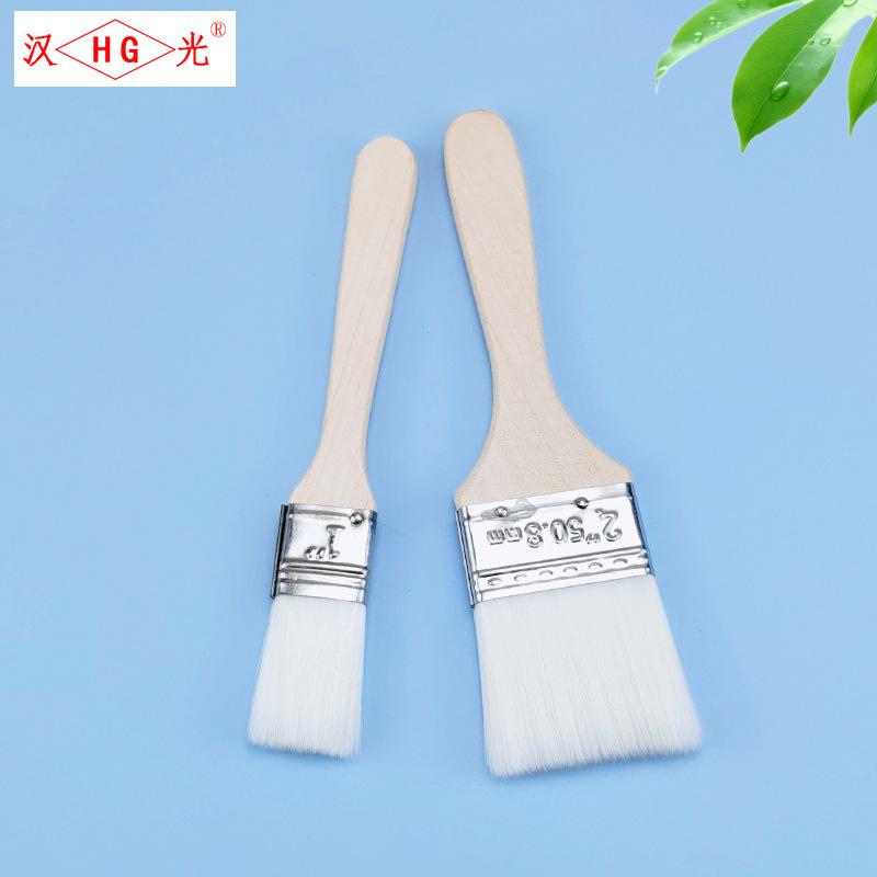 water wire brush factory wholesale water-based paint special brush soft brush wood wax oil latex paint water-based wool brush Specification drawing