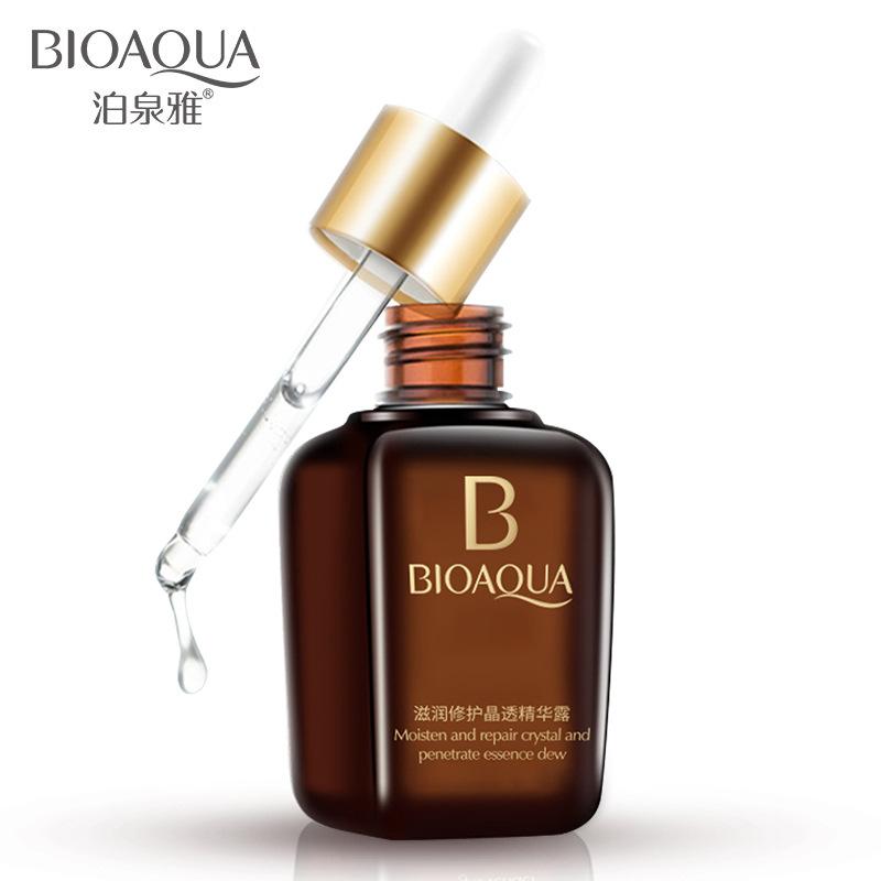 Bioaqua Care Crystal Clear Smaller Brown Bottle Essence Brightening Skin Color Skin Care Products Hydrating Moisturizing and Nourishing Essence details Picture