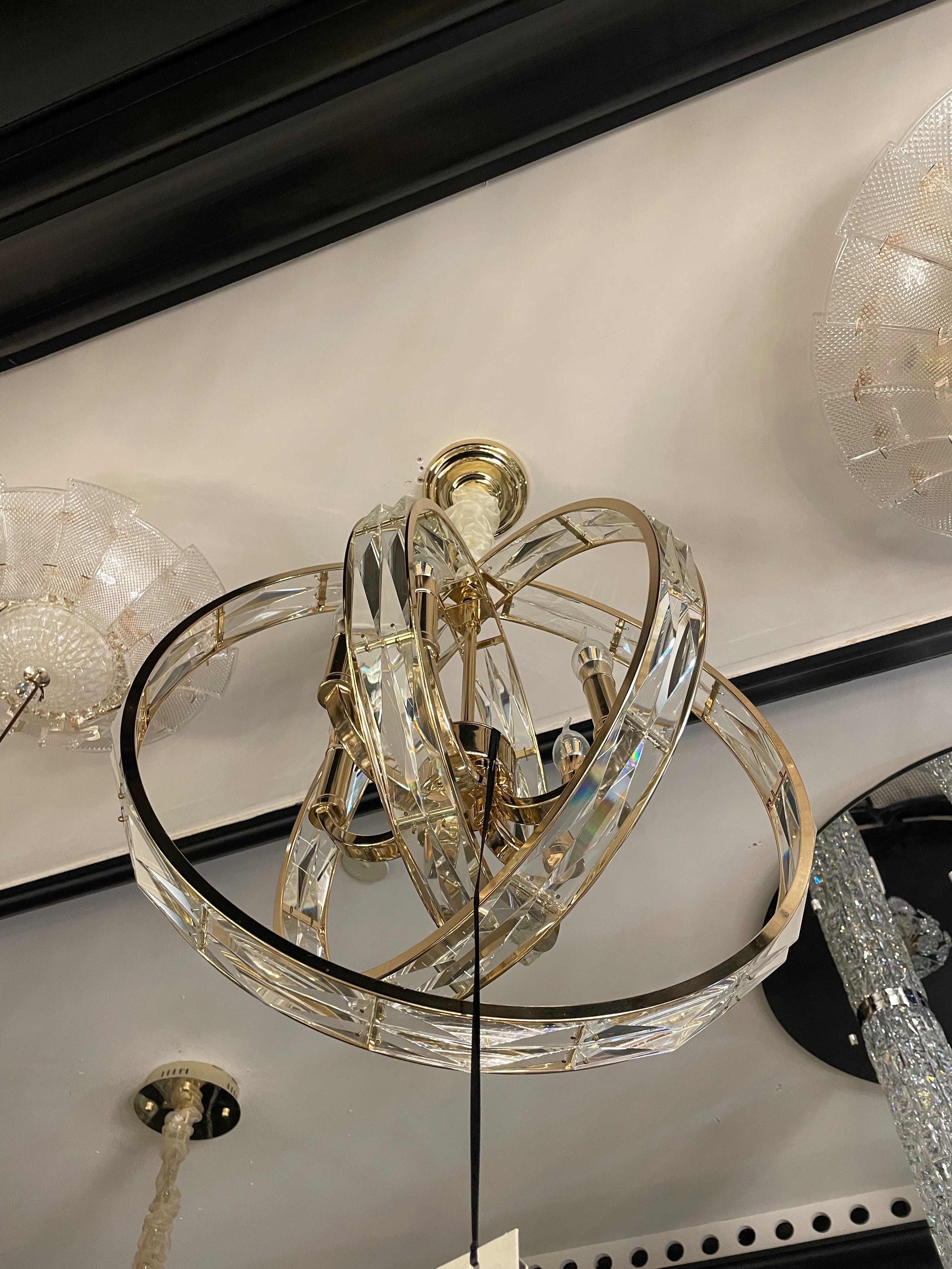 The crystal chandelier has a strong sense of personalized design and is guaranteed by a big brand Item Picture