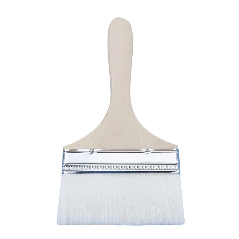 water wire brush factory wholesale water-based paint special brush soft brush wood wax oil latex paint water-based wool brush Item Picture
