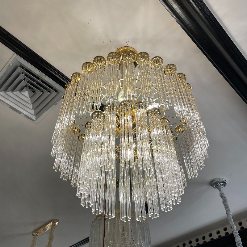 Lámparas de cristal lámparas de techo para el hogar lámparas de cristal de alta calidad lámparas de lujo lámparas de decoración para el hogar modernas y simples pic 1