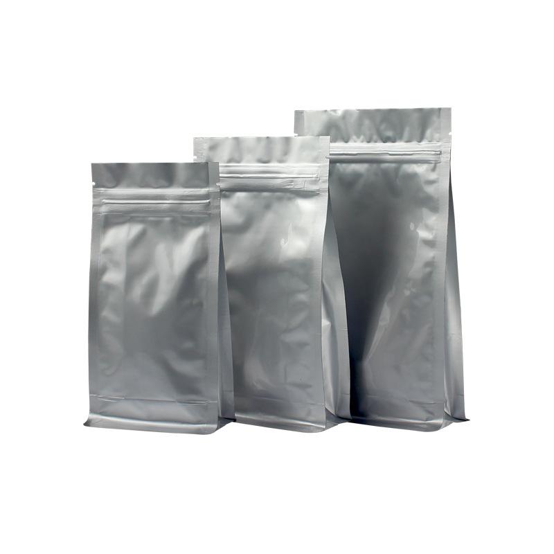 aluminum foil eight-side sealing bag tea aluminum foil bag in stock dog food pet packaging bag food ziplock bags self-supporting envelope bag Item Picture