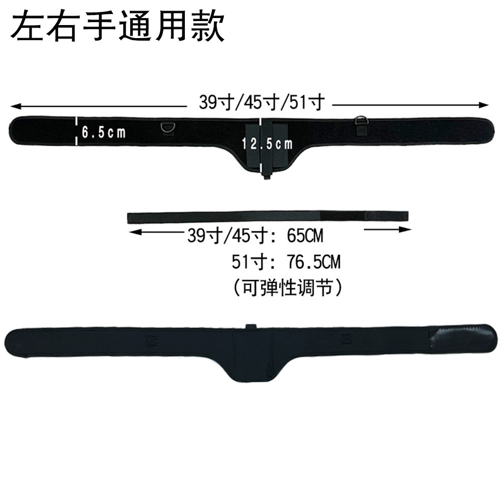 亚马逊热销户外武装训练战术枪肩带隐形腋下枪套氯丁橡胶战术枪包详情1