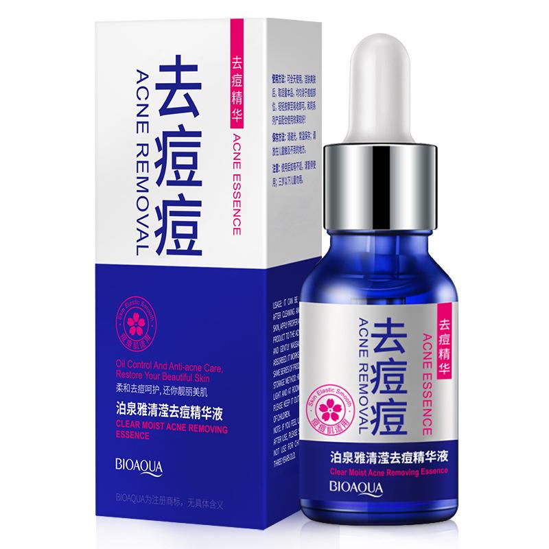 bioaqua clear acne removing essence mild acne removing essence hydrating moisturizing facial essence stock solution Item Picture